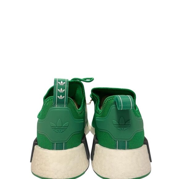 Adidas NMD R1 Men’s Casual Running Shoe Green White Black Sneaker Gym Trainer - Picture 7 of 9